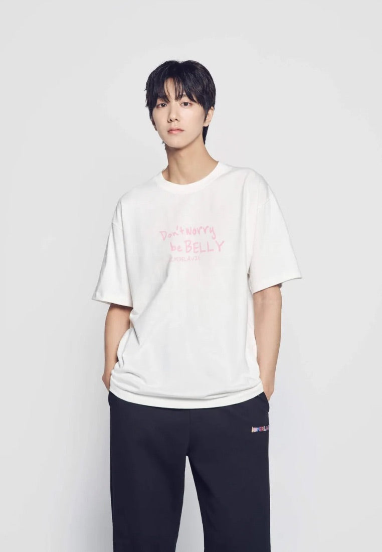 Rabbit Belly Short Sleeve T-Shirt Cream