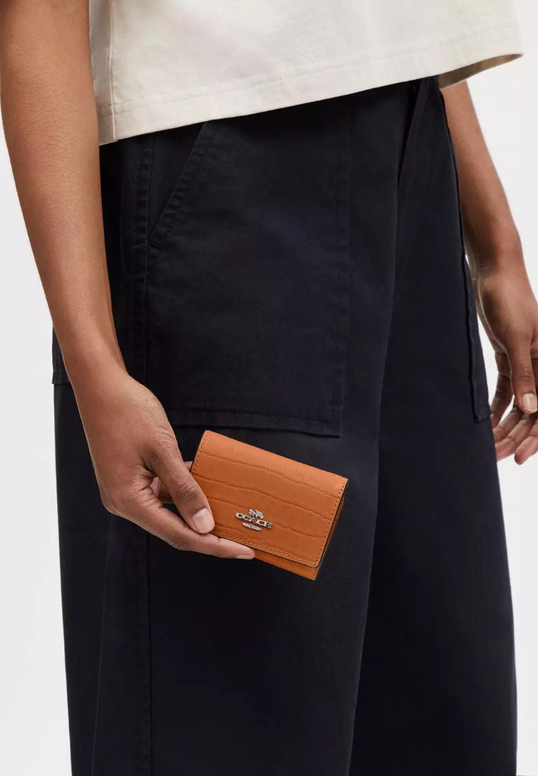 Micro Wallet Washed Orange