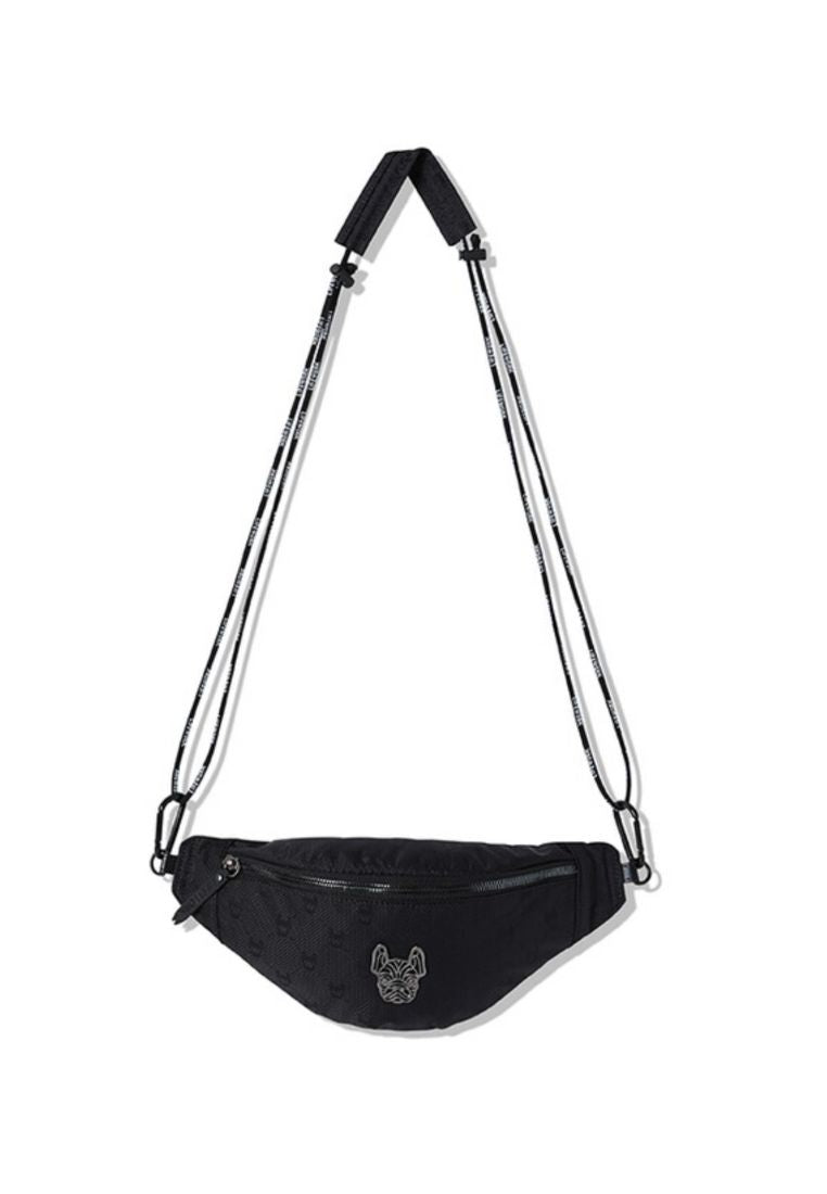 Jacquard Monogram 2WAY Crossbag Pattern Black