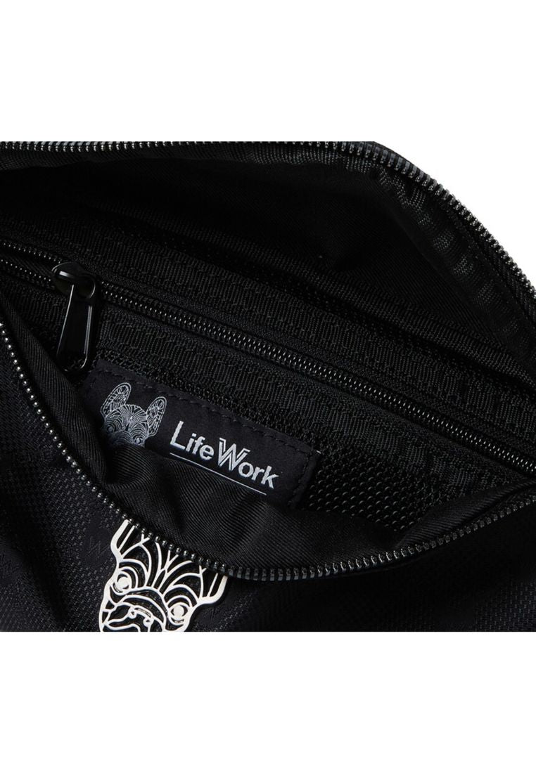 Jacquard Monogram 2WAY Crossbag Pattern Black