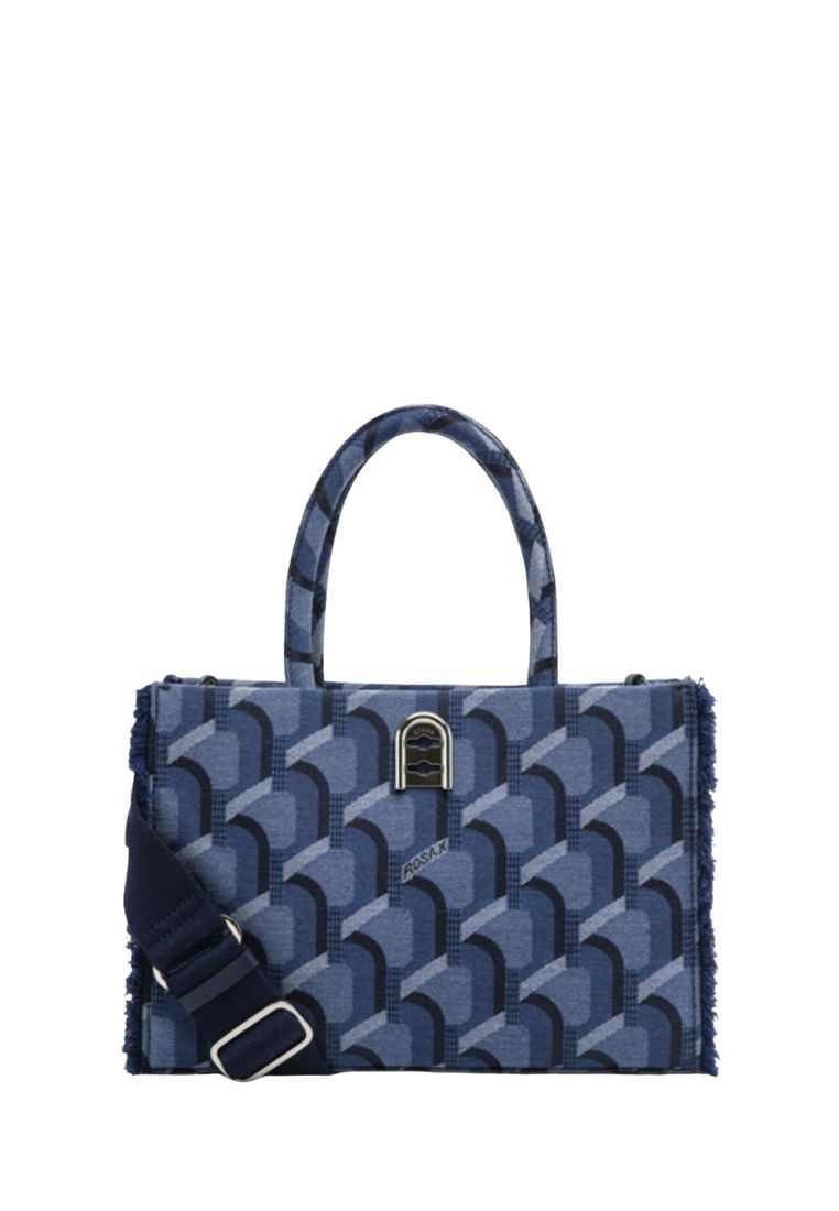 Jeans Monogram Day Tote Denim Blue SM
