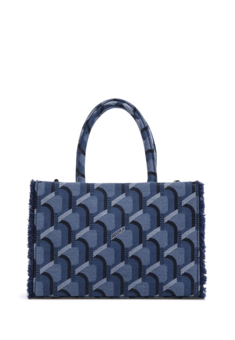 Jeans Monogram Day Tote Denim Blue SM