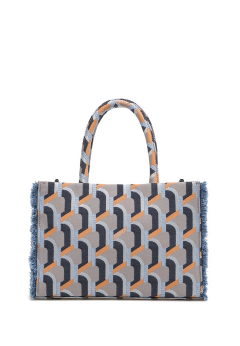 Jeans Monogram Day Tote Jardin Navy SM