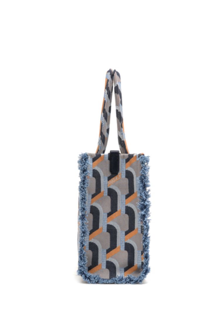 Jeans Monogram Day Tote Jardin Navy SM