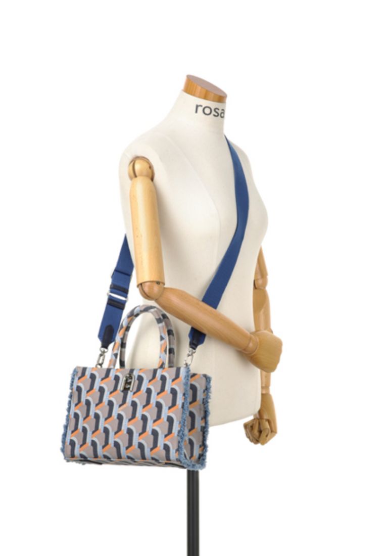 Jeans Monogram Day Tote Jardin Navy SM