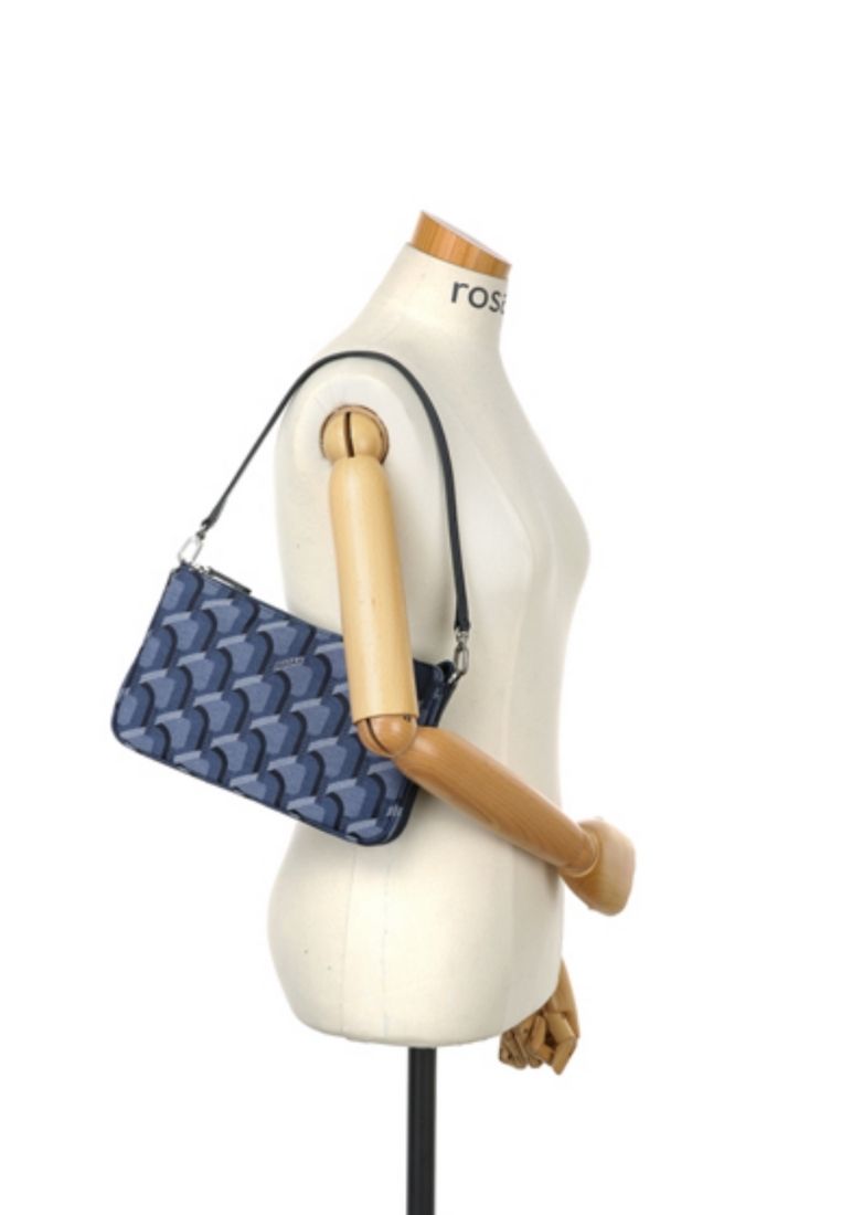 Jeans Monogram Petit Shoulder Denim Blue MM