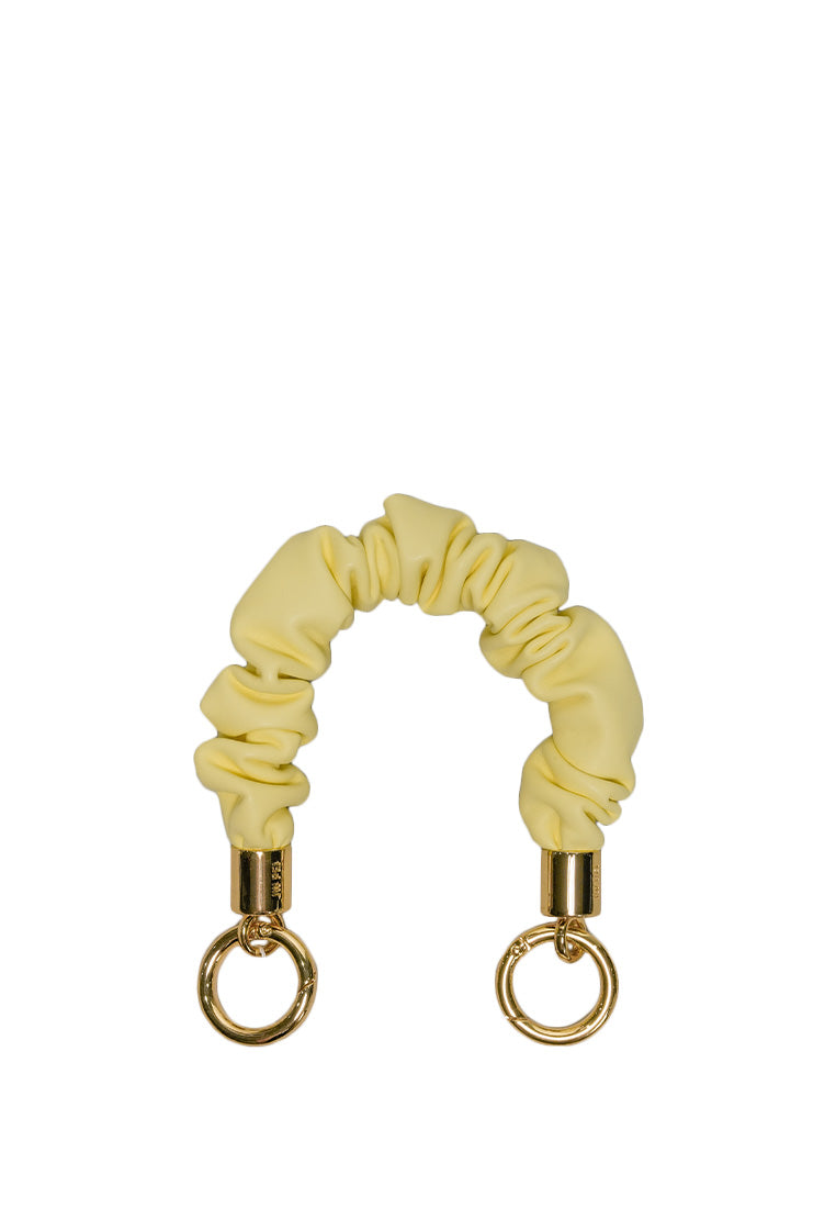 Yara Ruched Scrunchie Strap - Yellow