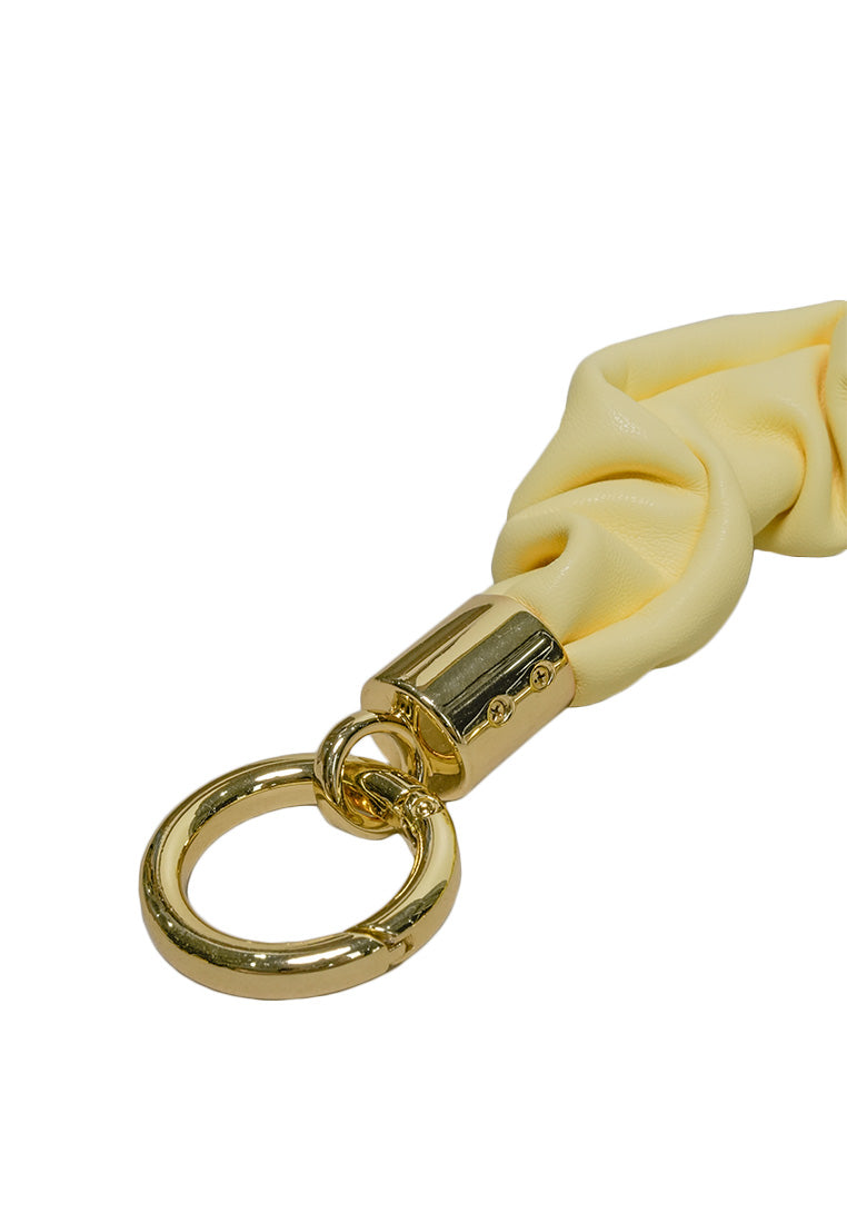 Yara Ruched Scrunchie Strap - Yellow