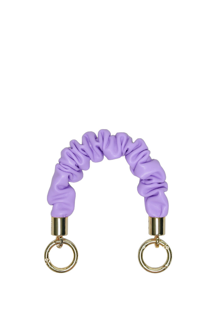 Yara Ruched Scrunchie Strap - Purple