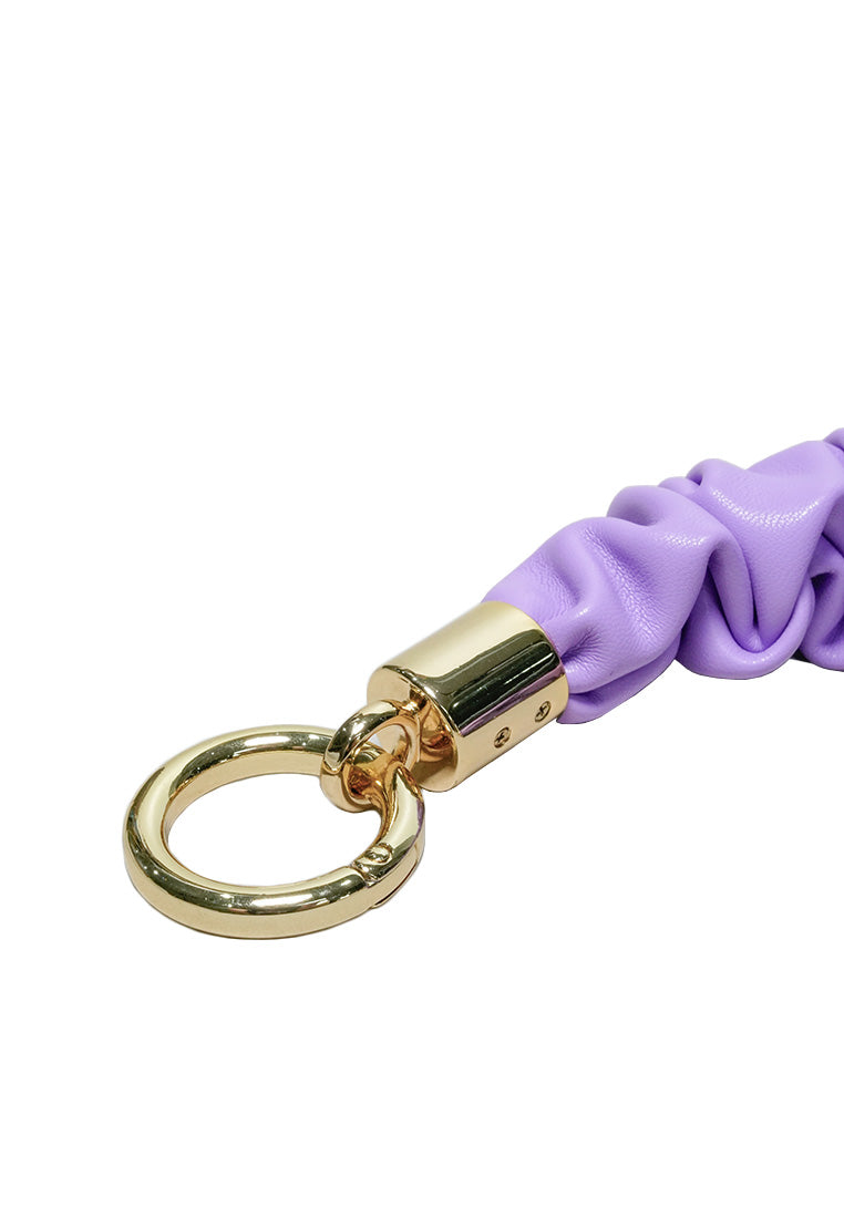 Yara Ruched Scrunchie Strap - Purple