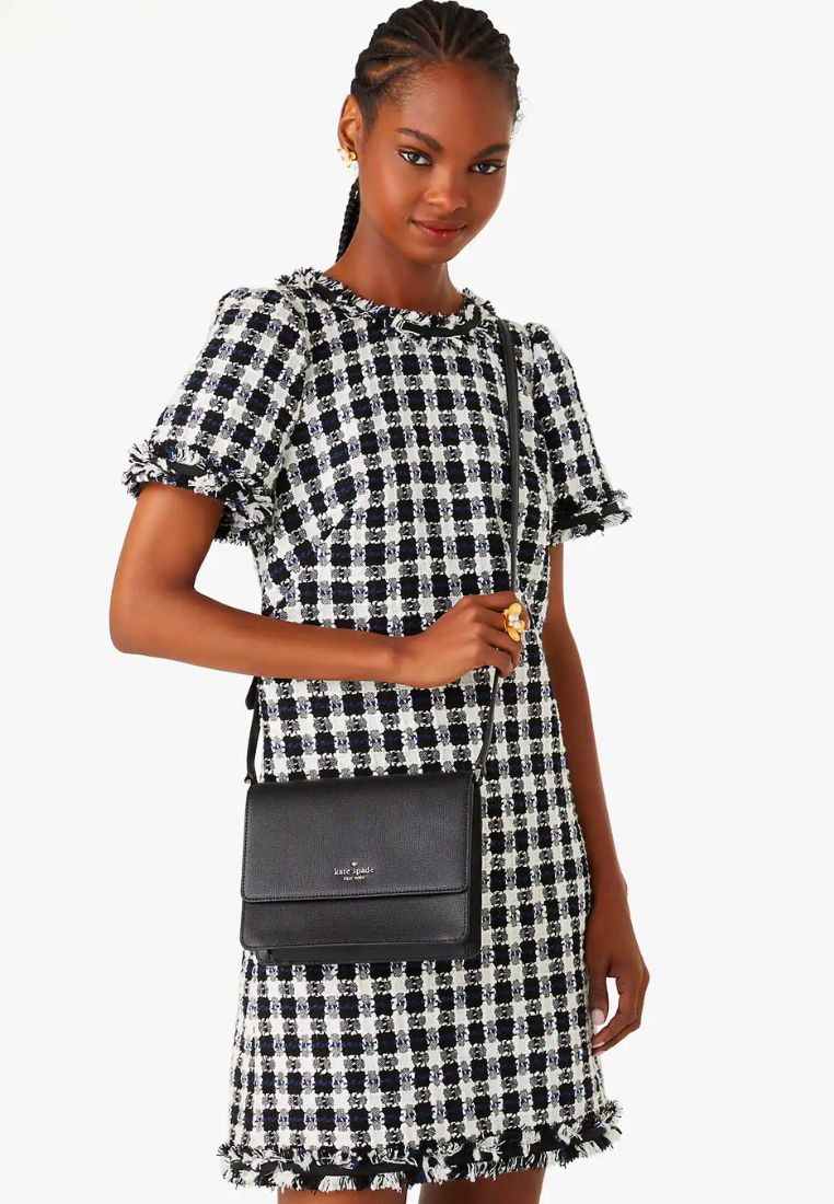 Kristi Flap Crossbody Black
