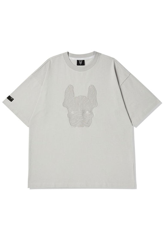 Lace Radog Applique Light Grey