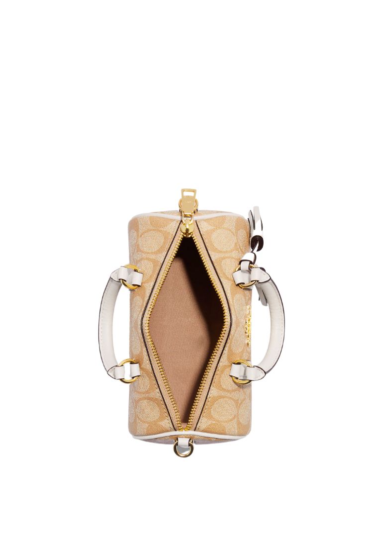 Lacey Crossbody In Signature Canvas Light Khaki Chalk