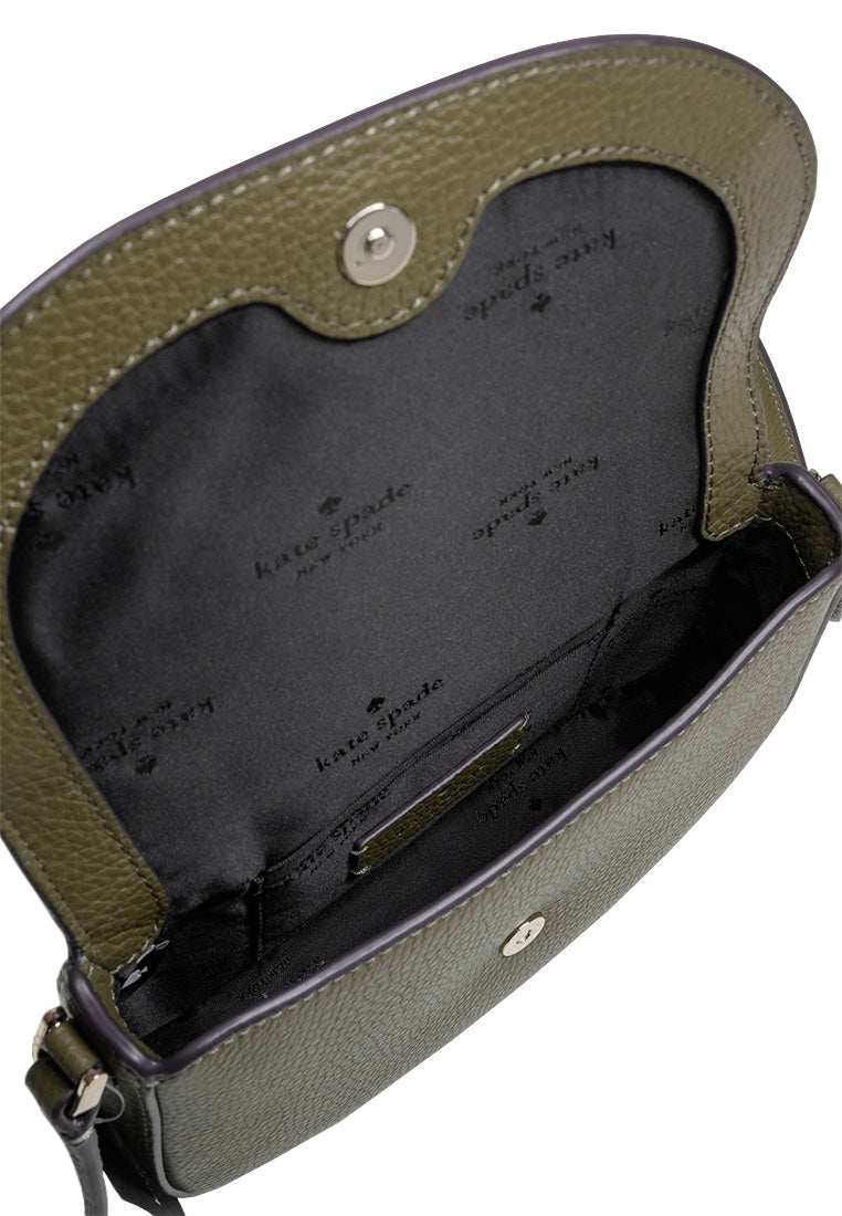 Leila Mini Flap Crossbody Enchanted Green