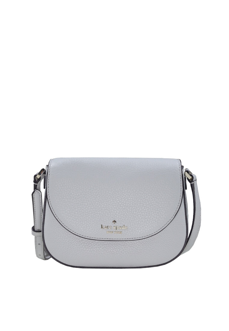 Leila Mini Flap Crossbody Quill Grey