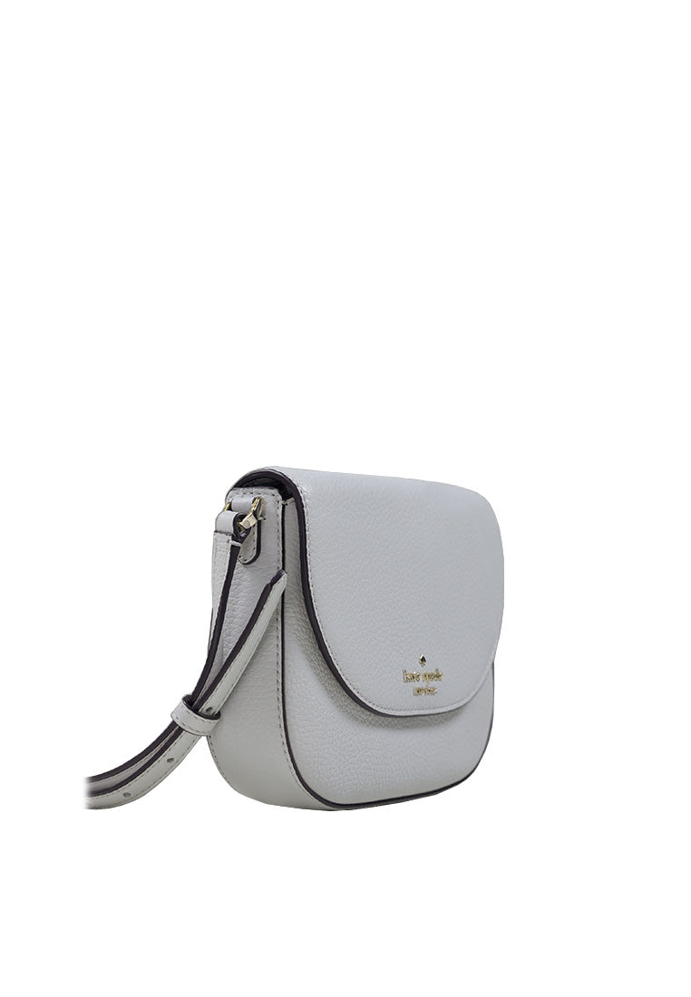 Leila Mini Flap Crossbody Quill Grey