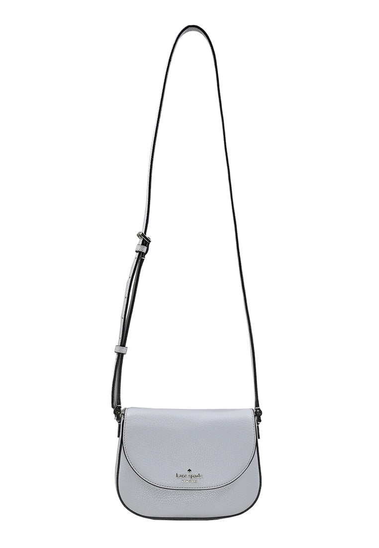 Leila Mini Flap Crossbody Quill Grey