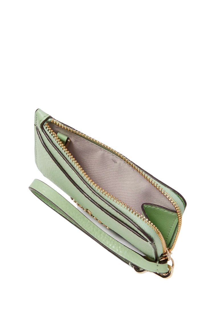 Leila Small Card Holder Wristlet Beach Glass