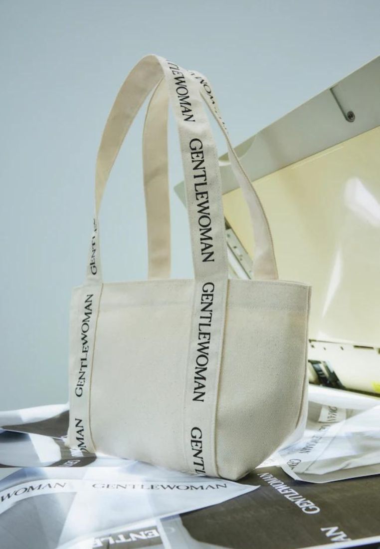 Logo Strap Tote Bag