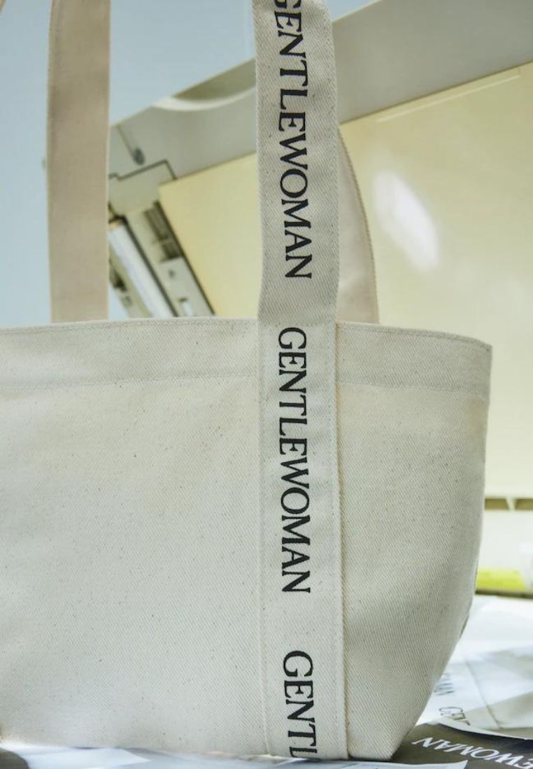Logo Strap Tote Bag