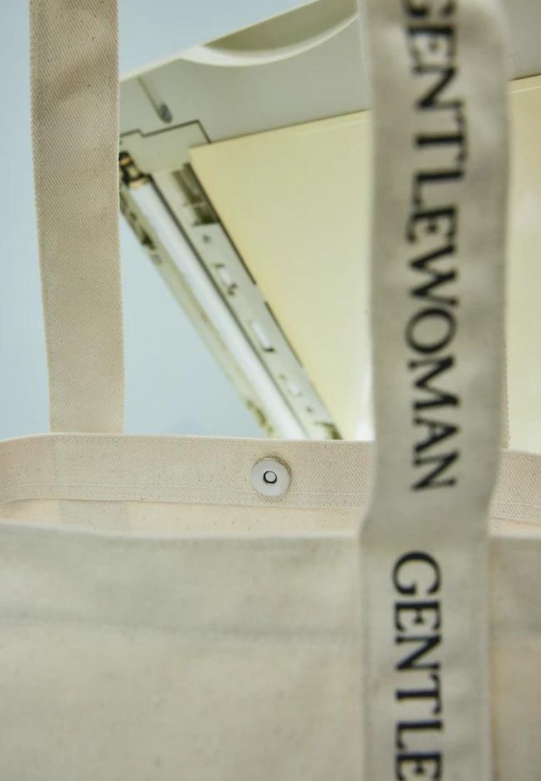 Logo Strap Tote Bag