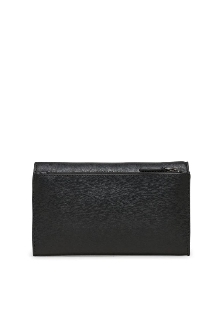Lourdes Crossbody with Wristlet Strap Black