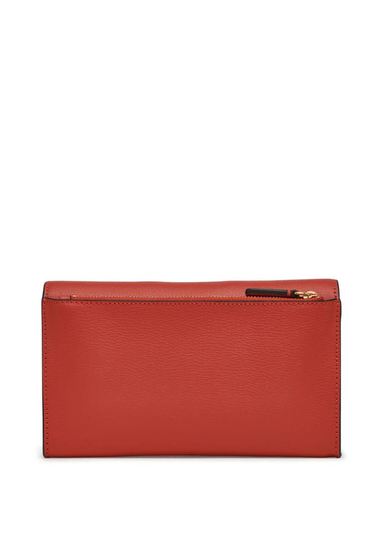 Lourdes Crossbody with Wristlet Strap Burnt Orange