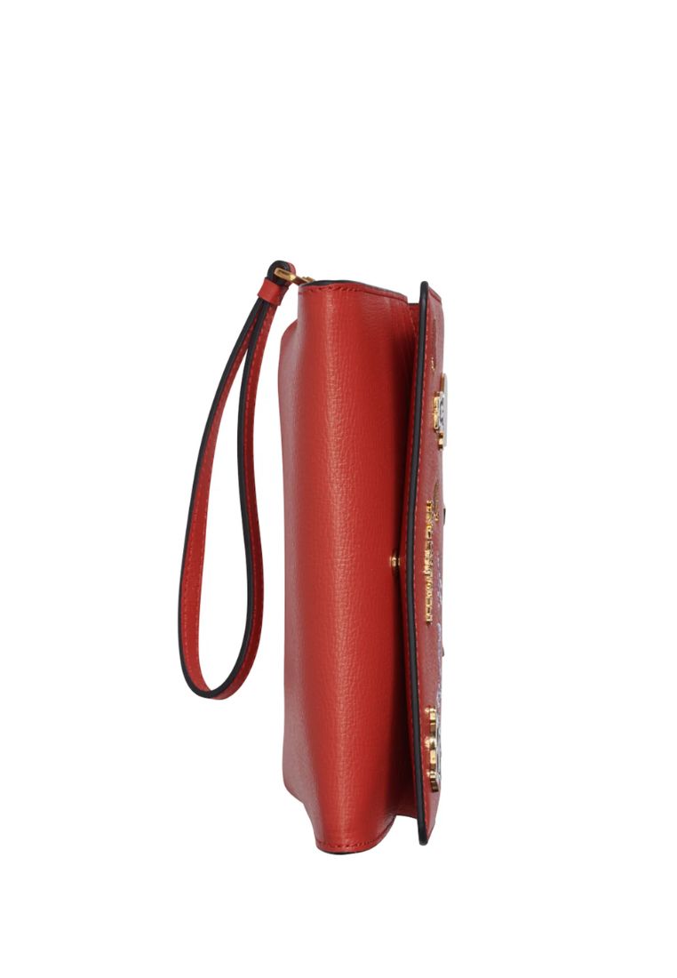 Lourdes Crossbody with Wristlet Strap Burnt Orange