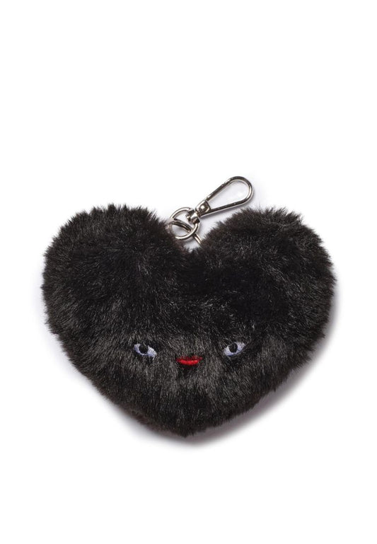 Loveyom Keychain Eco Fur Black