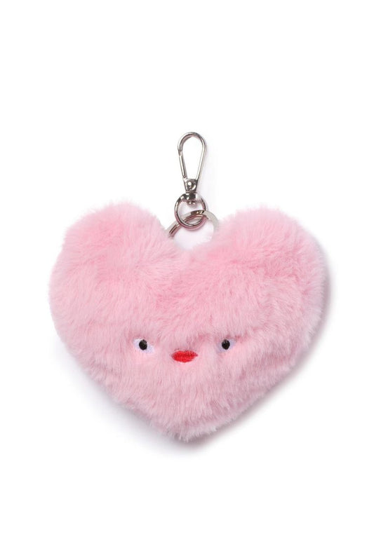 Loveyom Keychain Eco Fur Pink
