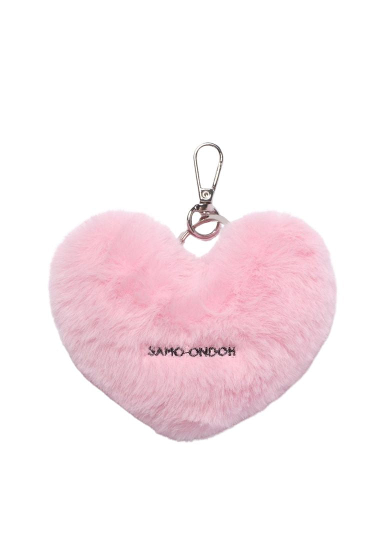 Loveyom Keychain Eco Fur Pink