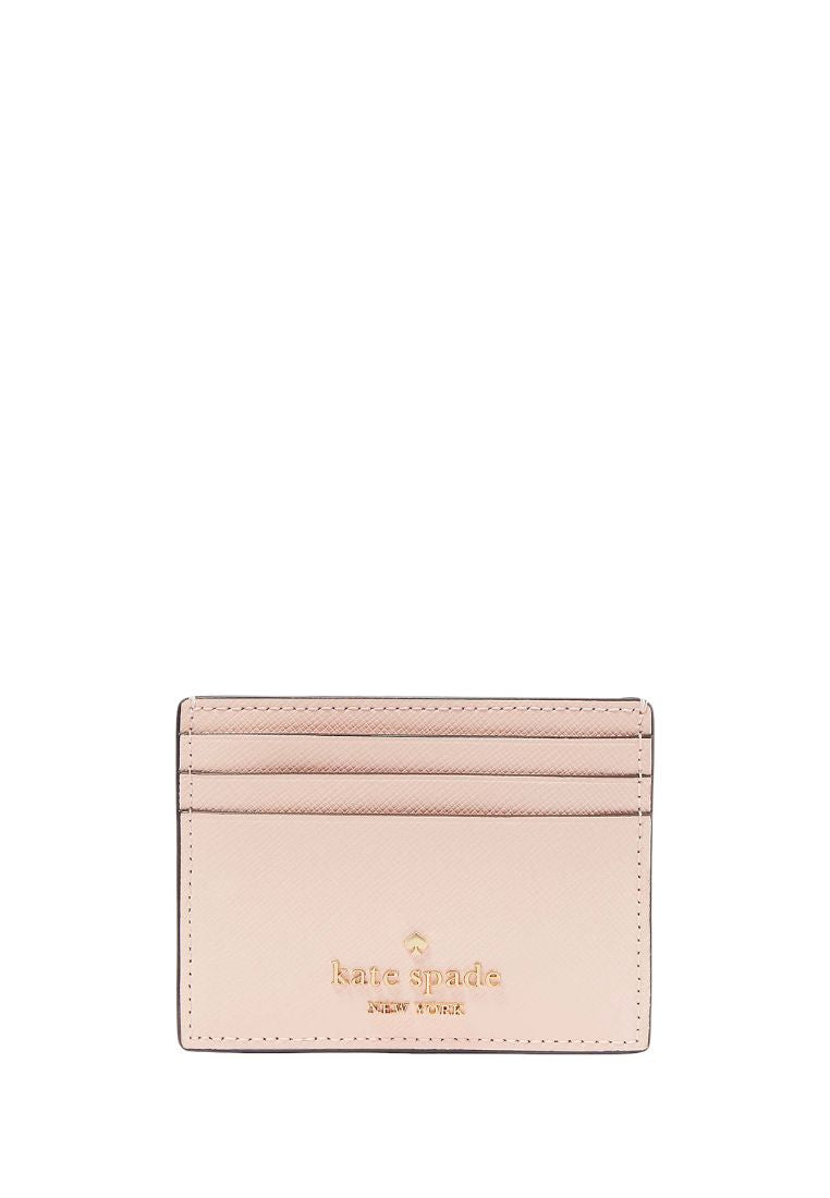 Madison Small Slim Card Holder Conch Pink