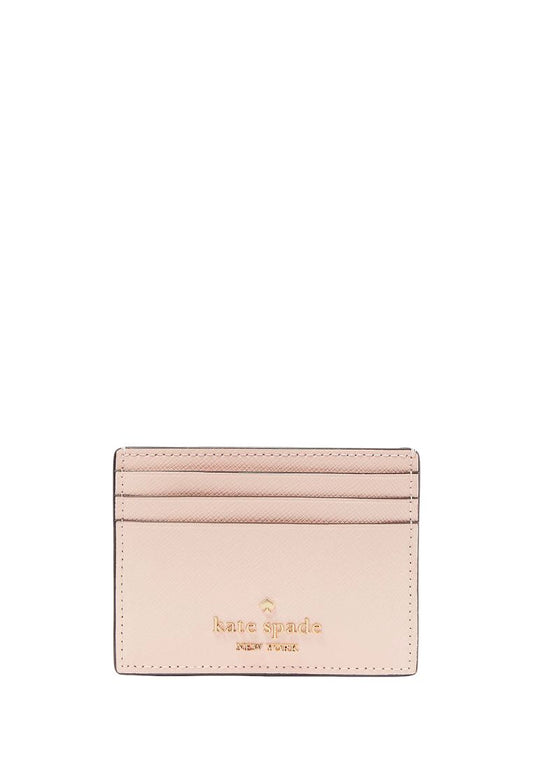 Madison Small Slim Card Holder Conch Pink