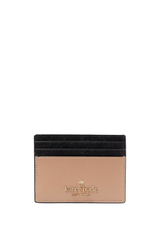 Madison Small Slim Card Holder Toasted Hazelnut Multi