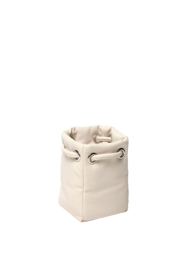 Marshmellow Bag Mini Lambskin Cream