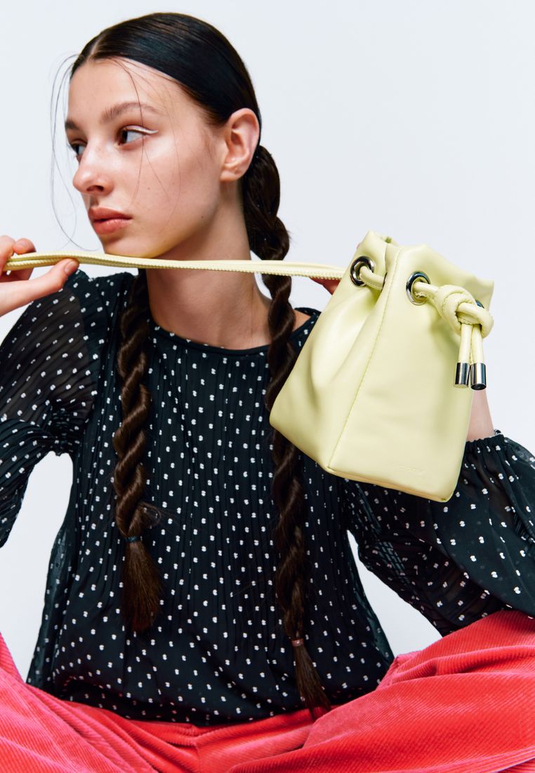 Marshmellow Bag Mini Lambskin Lime