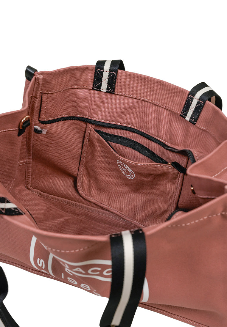 Signet Canvas Medium Tote Dusty Rose