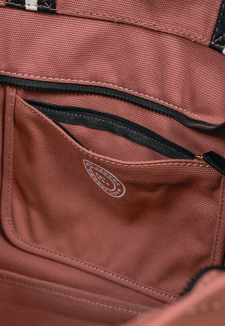 Signet Canvas Medium Tote Dusty Rose