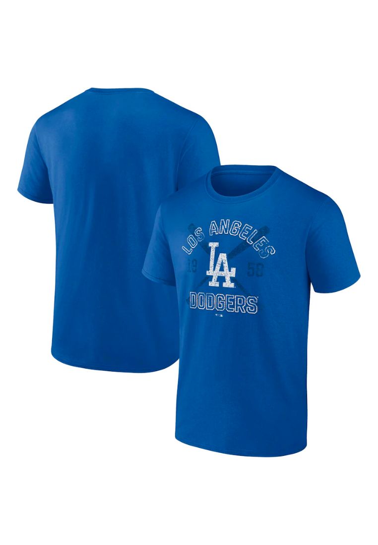 LA DODGERS Fanatics Branded Royal Second Wind T-Shirt