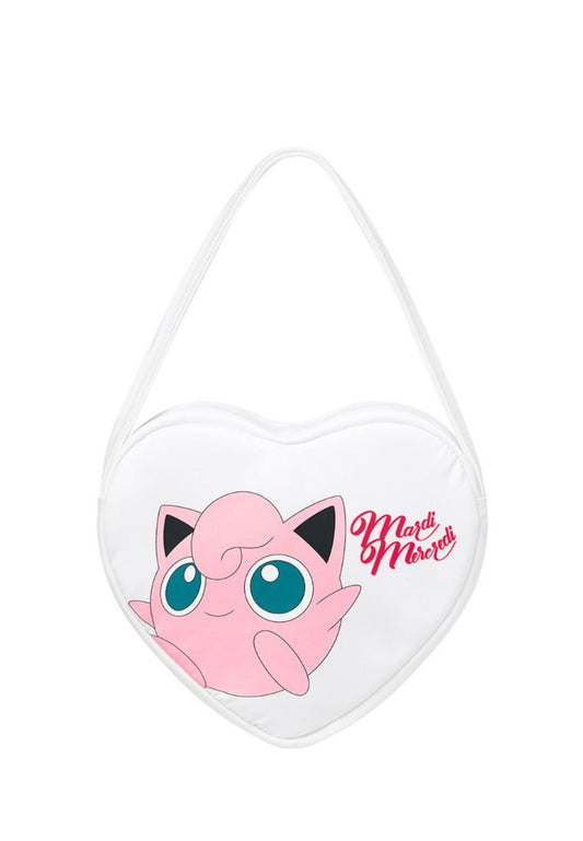 Mini Heart Purin White