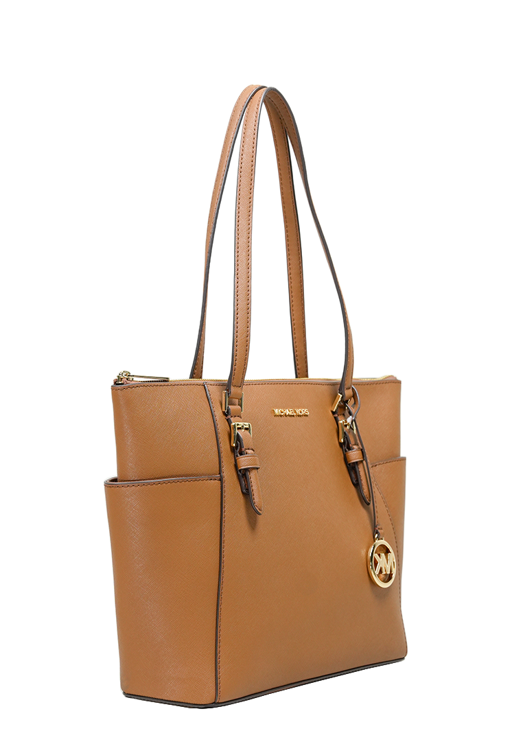 Charlotte Large Top Zip Tote Solid Luggage
