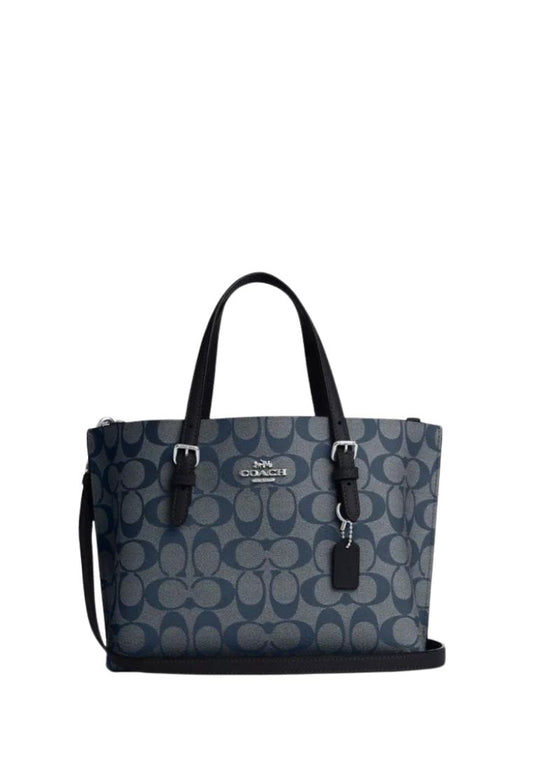 Mollie Tote 25 In Signature Canvas Midnight Navy