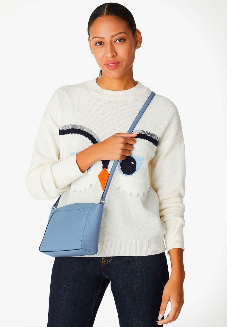 Monica Crossbody Polished Blue