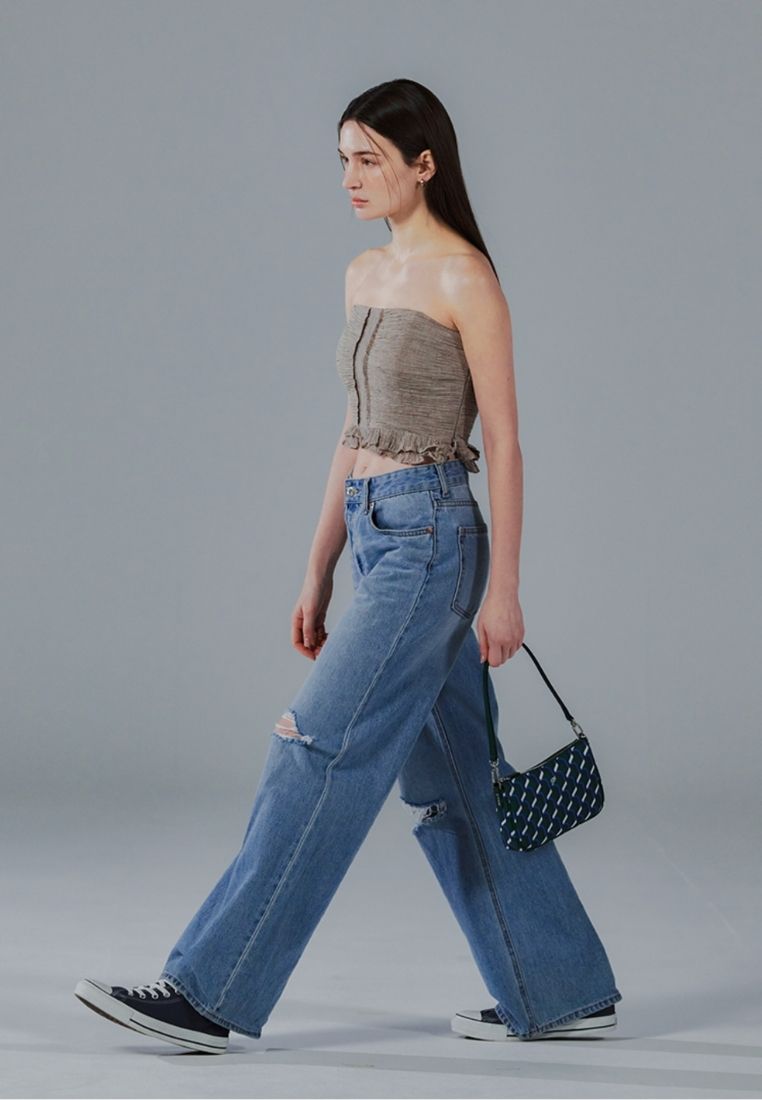 Monogram Petit Shoulder Blue Mountain SS