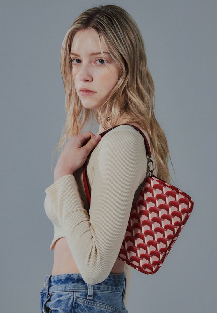 Monogram Petit Shoulder Real Red SS