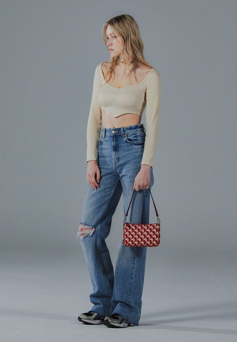 Monogram Petit Shoulder Real Red SS