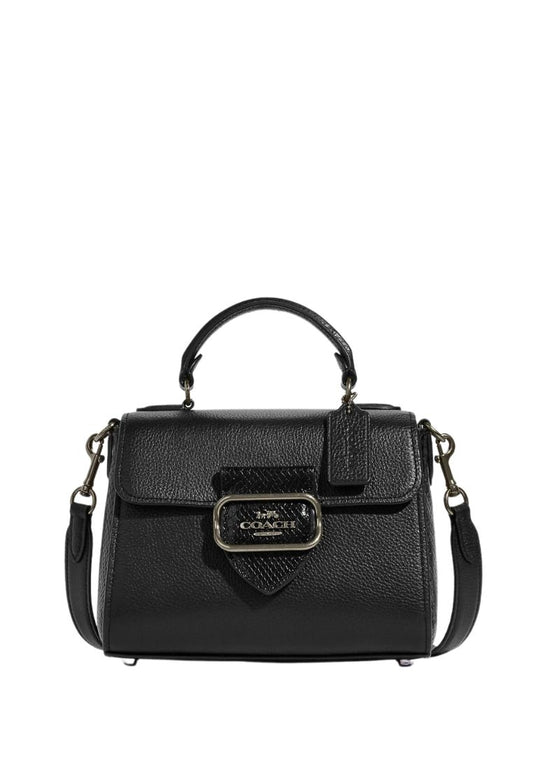 Morgan Top Handle Satchel Black Multi