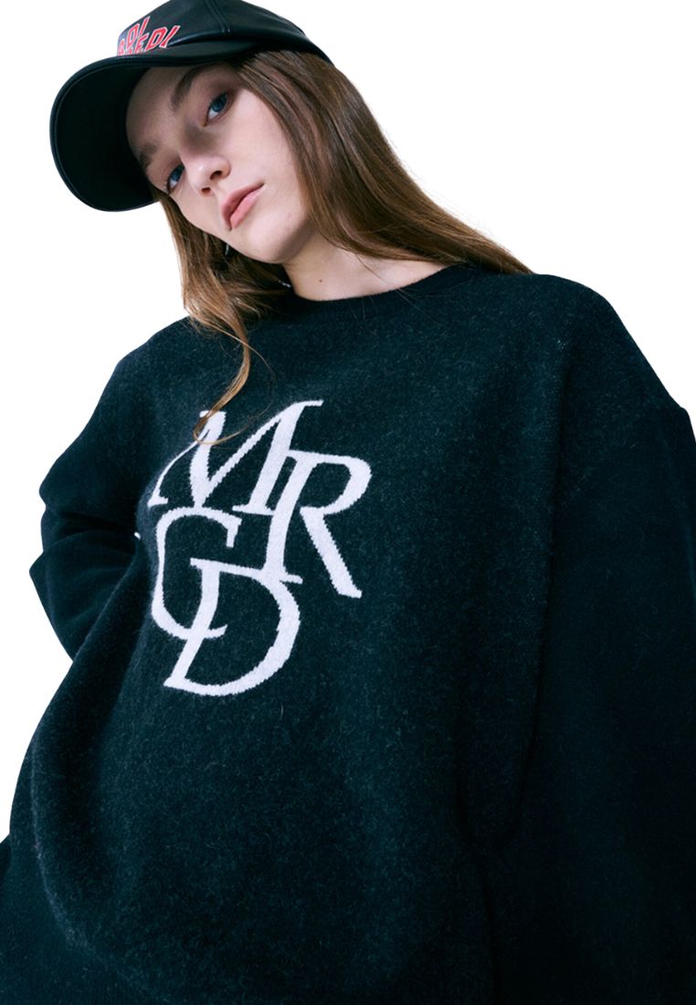 MRCD Knit Pullover Black Ivory