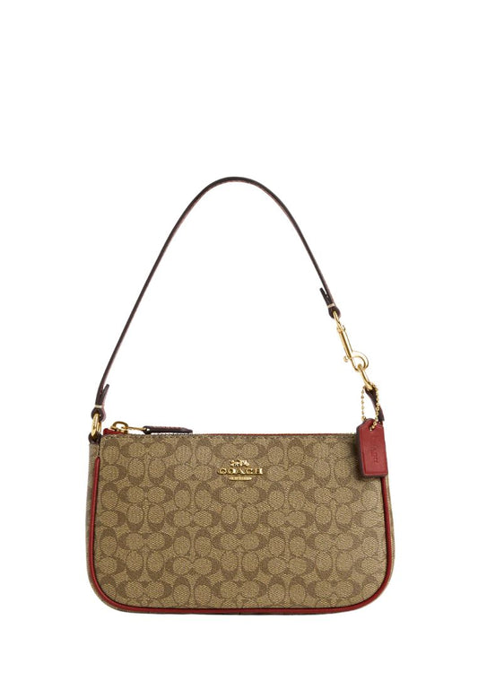 Nolita 19 In Colorblock Signature Canvas Terracotta