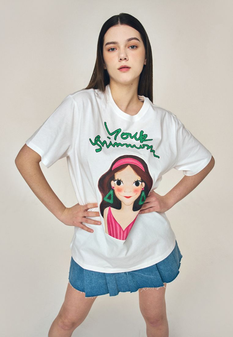 Nouveau T-Shirt F Luna